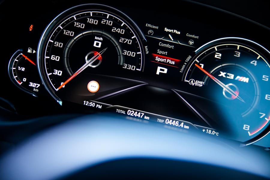 Панель приборов BMW X3 M Competition (F97) 2019 года  (AU) (фото 3 из 17)